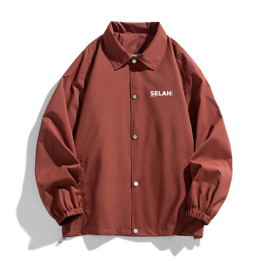 Selah x Jesus Oversized Coach Jacket | Christian Streetwear