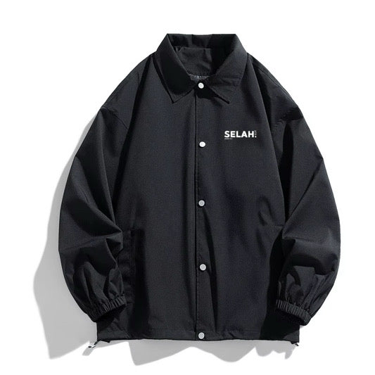 Selah x Jesus Oversized Coach Jacket  | Christian Streetwear