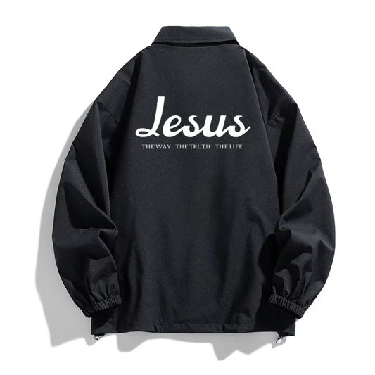 Selah x Jesus Oversized Coach Jacket  | Christian Streetwear