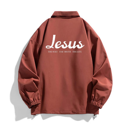 Selah x Jesus Oversized Coach Jacket  | Christian Streetwear